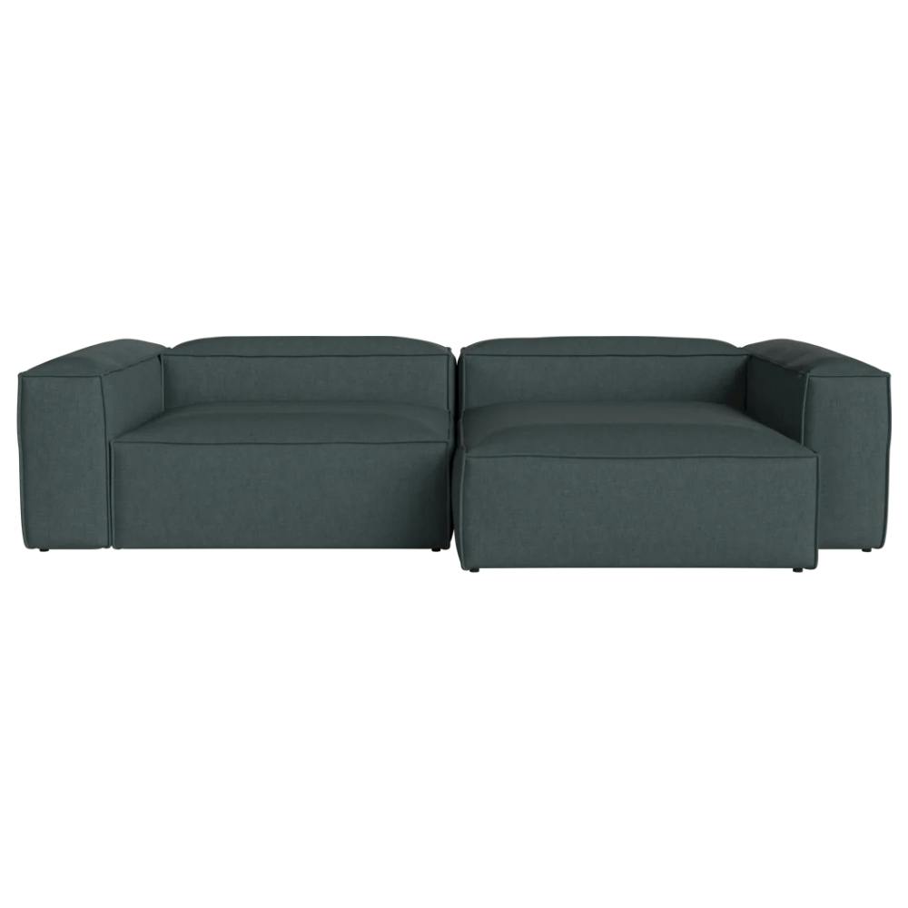 dunkelgrünes Polster Sofa